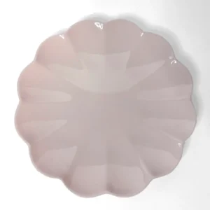 11" Diameter Pink Melamine Plate