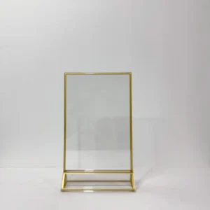 Acrylic Sign Holder - 6"H x 4"W