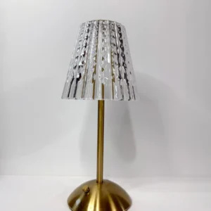 Crystal Table Lamp Led Fun -  12"H x 5"W