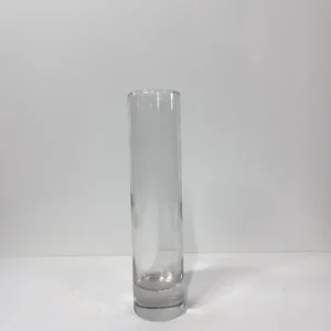 Cylinder Glass Bud Vase - 7.5" H x 1.75"