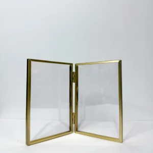 Glass Photo Frame - 6"H x 4"W