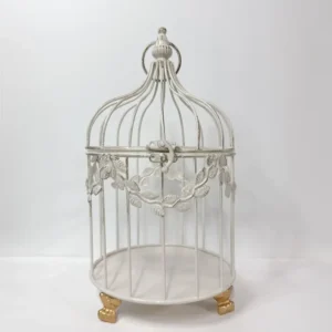 Metal Bird Cage - 13"H x 7"W