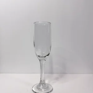 Tapered Glass Champagne Flutes 6.25 oz